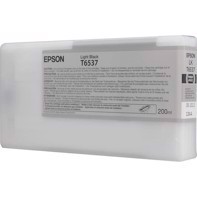 Epson Light Black T6537 - 200 ml blekkpatron til Epson Pro 4900