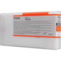 Epson Orange T653A - 200 ml blekkpatron til Epson Pro 4900