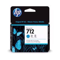 HP 712 29-ml Cyan DesignJet Ink Cartridge