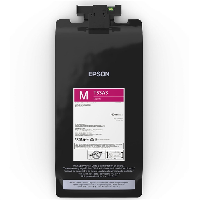 Epson blekkpose Magenta 1600 ml - T53A3