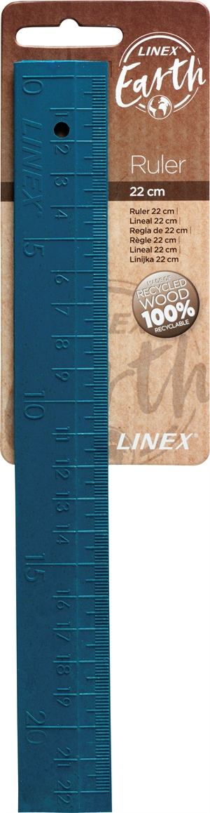 Linex jordlinjal blå 22 cm