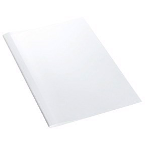 Leitz Limomslag av papp, 3 mm, A4, hvitt (100)