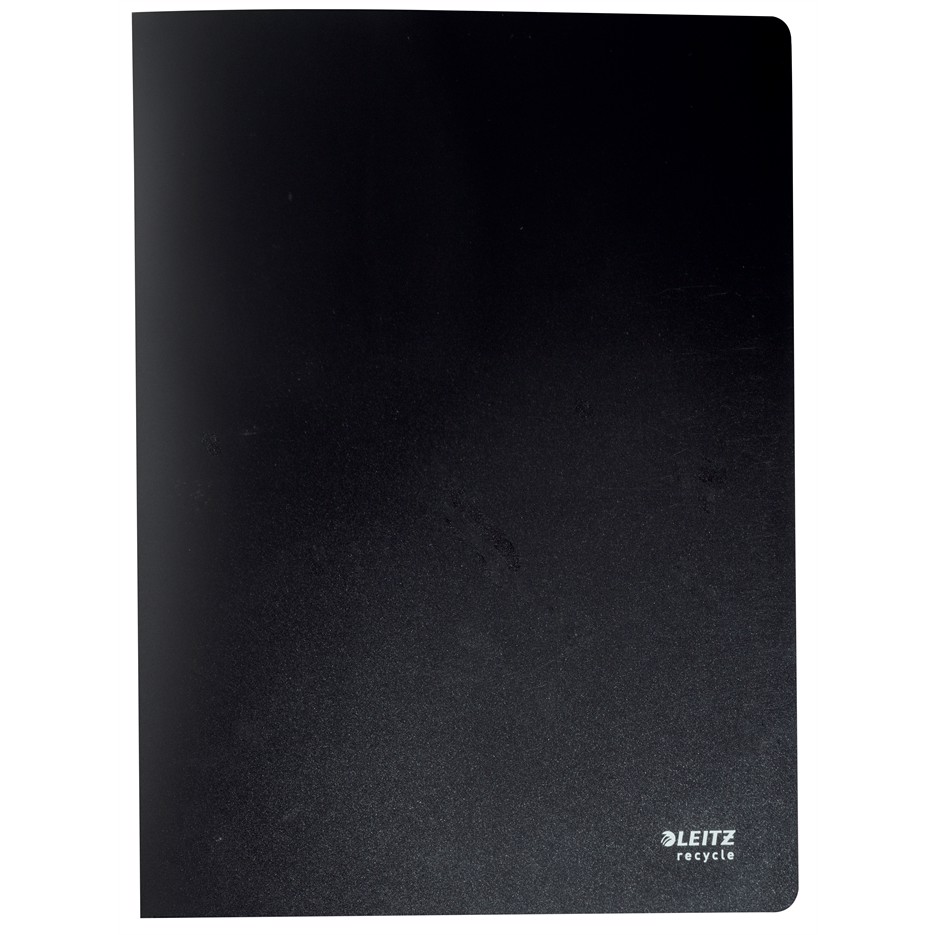 Leitz Displaybog resirkulerbar PP med 20 lommer, svart.