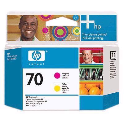 HP 70 - Magenta og gul printhoveder | C9406A
