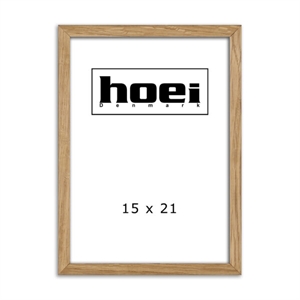 Massiv eikeramme til foto og plakater 15 x 21 cm (A5)
