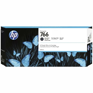 HP 766 Matte Black blekkpatron, 300 ml