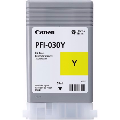 Canon Black PFI-030 Y- 55ml blekkpatron