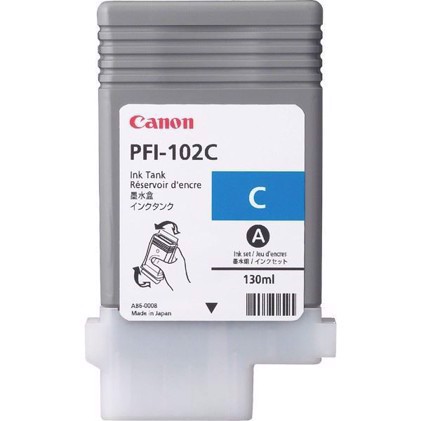 Canon Cyan PFI-102C - 130 ml blekkpatron