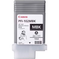 Canon Matte Black PFI-102MBK - 130 ml blekkpatron