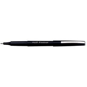 Pilot Filtpen med hette Fineliner 1,2 svart