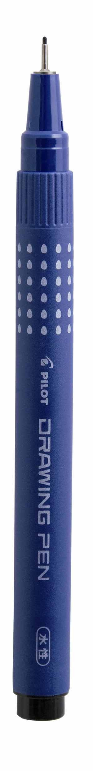 Pilot Filtpenn med hette, tegnepenn 0,3mm, svart