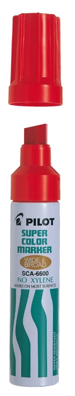Pilot Marker Super Color Jumbo 10,0mm rød