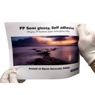 Grafisk-Handel PP Semi glossy, selvklebende 190 gram - 24" x 30 meter