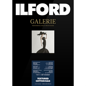 Ilford Textured Cotton Rag for FineArt Album - 210mm x 335mm - 25 ark