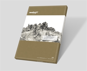 mediaJET prøvepakke med Artist Line Fine Art - A4 32 ark