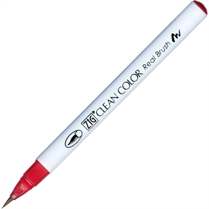 ZIG Clean Color Brush Pen 029 fl. Geranium Rød