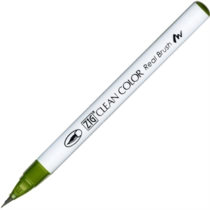 ZIG Clean Color pensel penne 043 fl. Oliven grønn