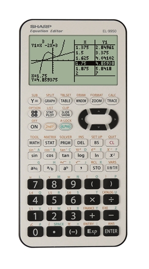 Sharp EL-9950G Grafisk kalkulator (EN/DE)