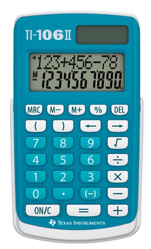 Texas Instruments TI-106 II grunnleggende kalkulator