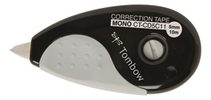 Tombow Rettetape MONO Grip 5mm x 10m sort translates to Norwegian as "Tombow rullelim MONO Grip 5mm x 10m svart"