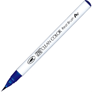 ZIG Clean Color Brush Pen 319 Preussisk blå