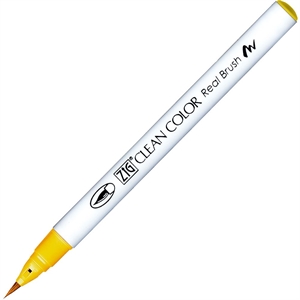 ZIG Clean Color Brush Pen 505 Okker gul