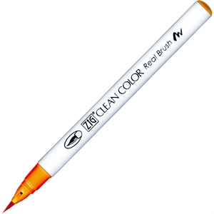 ZIG Clean Color Pensel Pen 702 Mandarin orange blir til: 

ZIG Clean Color børstepenn 702 Mandarin orange