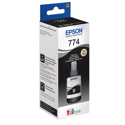 Epson T741 pigment black blækflaske