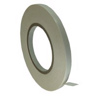 Dobbeltklebende tape med dekkstrimmel  - 12/18 mm x 50 meter