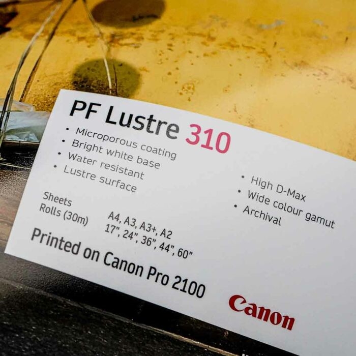 Fotospeed PF Lustre 310 g/m² - 60" x 30 meter
