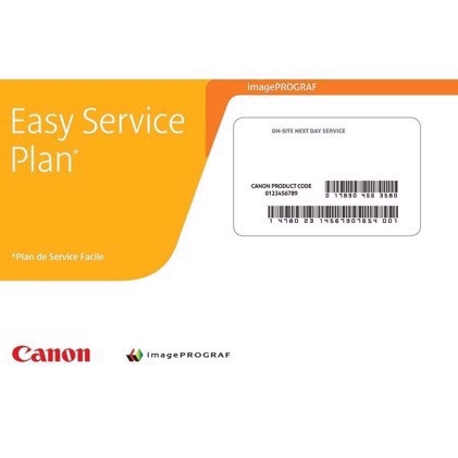 Canon Easy Service Plan 3 årig on-site-service neste dag til IMAGEPROGRAF 17" PIGMENT