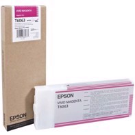 Epson Vivid Magenta T6063 - 220 ml blekkpatron til Epson Pro 4880