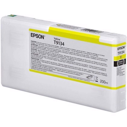 Epson Yellow T9134 - 200 ml blekkpatron
