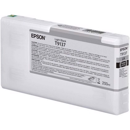 Epson Light Black T9137 - 200 ml blekkpatron