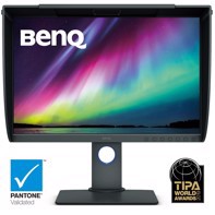BenQ SW240 – 24,1" skjerm for fotoredigering + shading hood