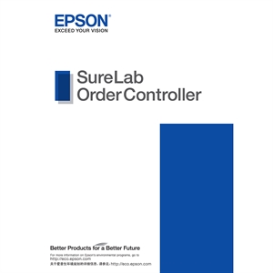 Epson SureLab Bestillingskontroller