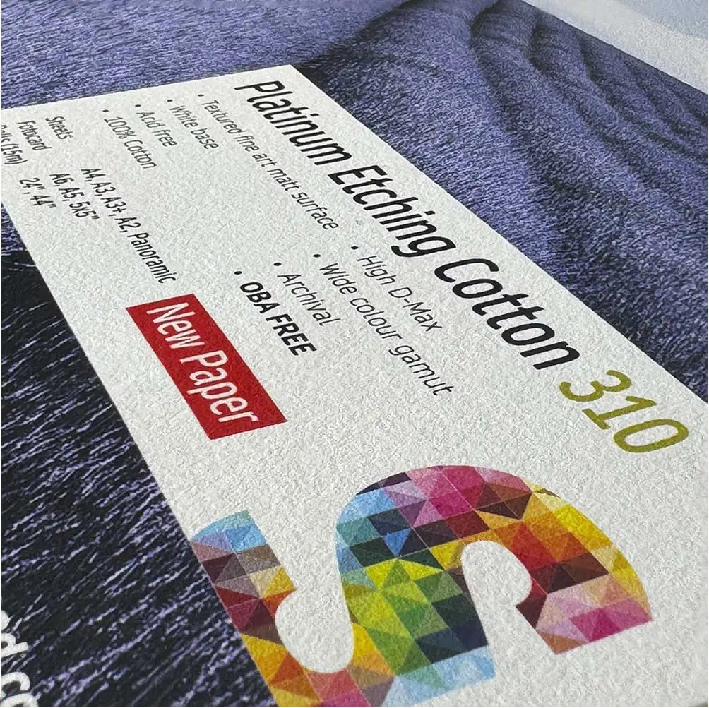 Platinum Etching Cotton 310 g/m²