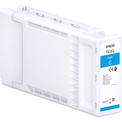 Epson T41F2 Cyan - 350 ml blekkpatron - Epson SureColor SC-T3400, SC-T3400N, SC-T5400