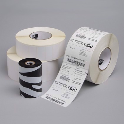 Zebra Z-Perform 1000D, label roll, thermal paper, 100x150mm